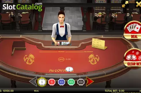 Οθόνη2. Pai Gow Poker Heads-Up 3D Dealer Deluxe Κουλοχέρης