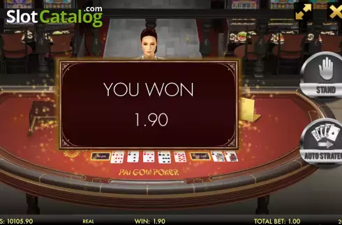 Οθόνη3. Pai Gow Poker Heads-Up 3D Dealer Deluxe Κουλοχέρης