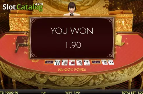 Οθόνη3. Pai Gow Poker Heads-Up 2D Κουλοχέρης