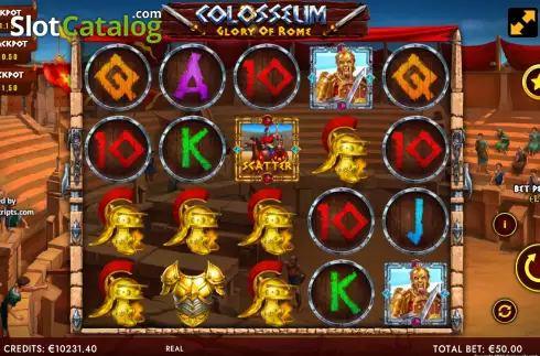 Οθόνη2. Colosseum - Glory of Rome Κουλοχέρης