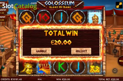 Οθόνη3. Colosseum - Glory of Rome Κουλοχέρης
