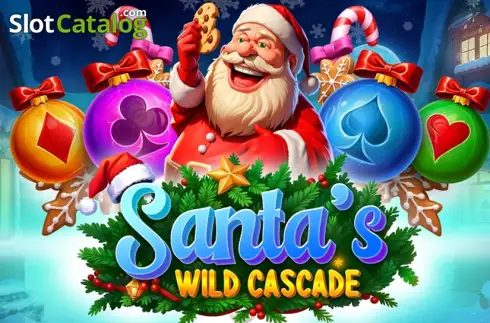 Santa's Wild Cascade Λογότυπο Santa's Wild Cascade Λογότυπο