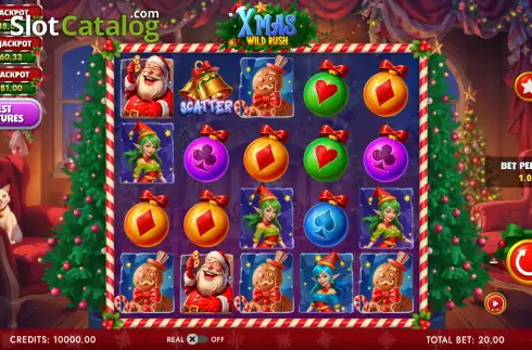 Οθόνη2. XMAS WILD RUSH Κουλοχέρης 