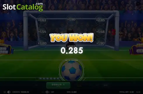 Οθόνη3. Goal Streak: Captain Blackpaw Κουλοχέρης 