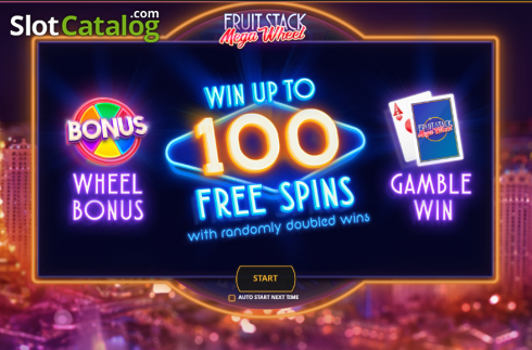 Οθόνη2. Fruit Stack Mega Wheel Κουλοχέρης