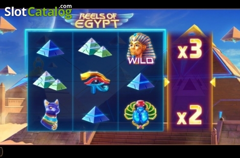 Οθόνη3. Reels of Egypt Κουλοχέρης