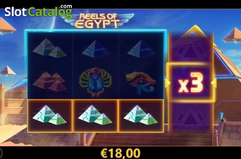 Οθόνη4. Reels of Egypt Κουλοχέρης