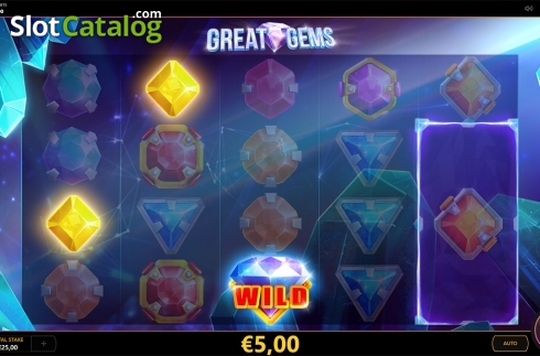 Οθόνη5. Great Gems Κουλοχέρης 
