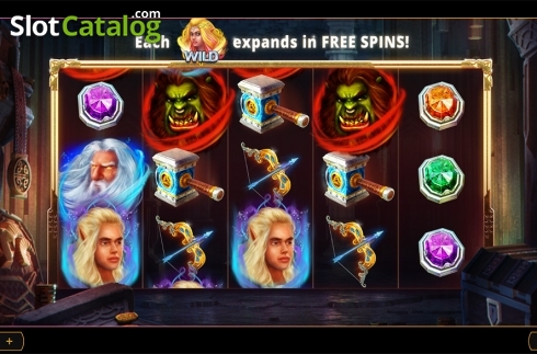 Οθόνη2. Golden Kingdom (Cayetano Gaming) Κουλοχέρης