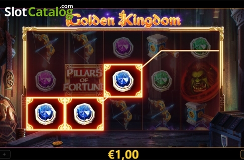 Οθόνη3. Golden Kingdom (Cayetano Gaming) Κουλοχέρης