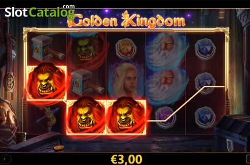 Οθόνη4. Golden Kingdom (Cayetano Gaming) Κουλοχέρης