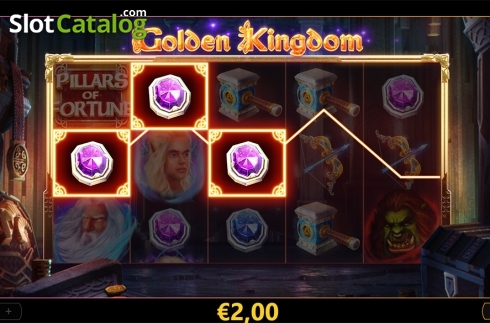Οθόνη5. Golden Kingdom (Cayetano Gaming) Κουλοχέρης