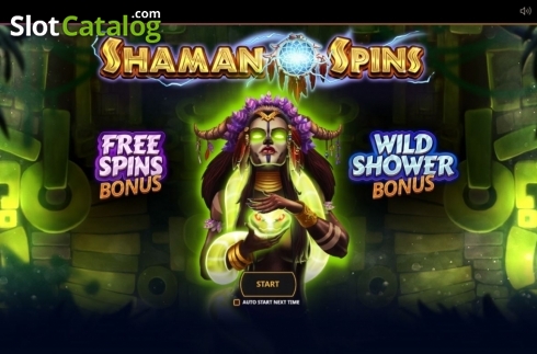 Οθόνη2. Shaman Spins Κουλοχέρης