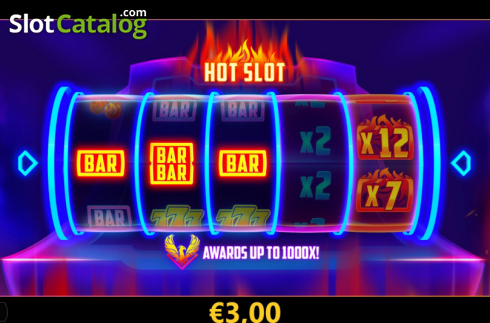 Οθόνη3. Hot Slot (Cayetano Gaming) Κουλοχέρης 