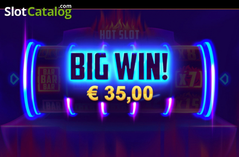 Οθόνη6. Hot Slot (Cayetano Gaming) Κουλοχέρης 