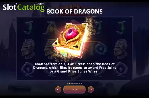 Οθόνη8. Book of Dragons (Cayetano Gaming) Κουλοχέρης