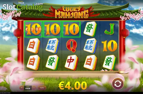 Οθόνη3. Lucky Mahjong Κουλοχέρης
