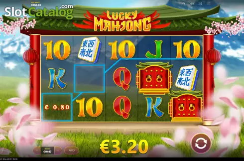 Οθόνη4. Lucky Mahjong Κουλοχέρης