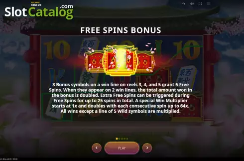 Οθόνη6. Lucky Mahjong Κουλοχέρης