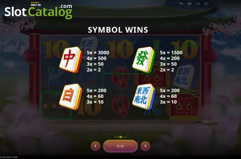 Οθόνη7. Lucky Mahjong Κουλοχέρης
