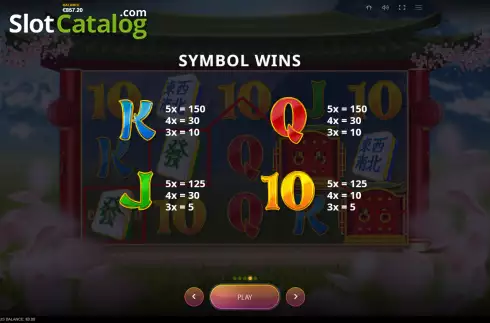 Οθόνη8. Lucky Mahjong Κουλοχέρης