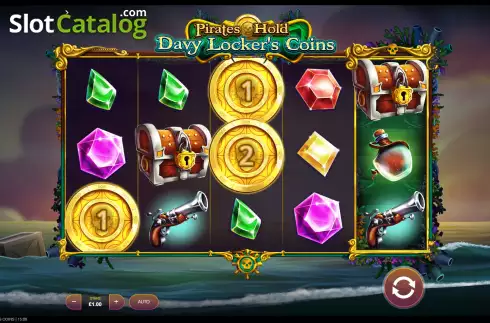 Οθόνη2. Pirates Hold Davy Locker's Coins Κουλοχέρης