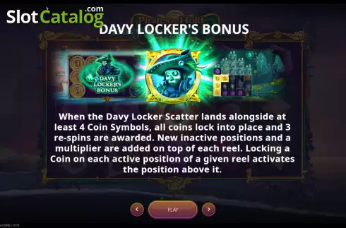 Οθόνη8. Pirates Hold Davy Locker's Coins Κουλοχέρης
