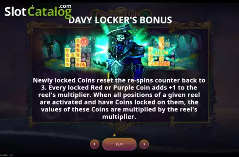 Οθόνη9. Pirates Hold Davy Locker's Coins Κουλοχέρης