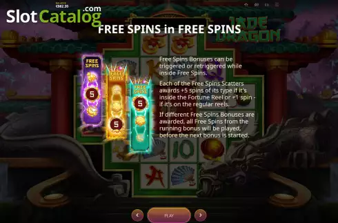 Οθόνη9. Jade Dragon (Cayetano Gaming) Κουλοχέρης