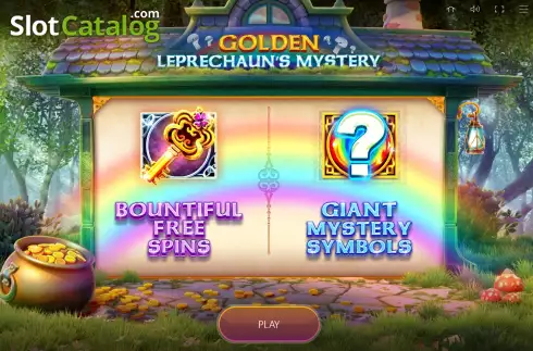 Οθόνη2. Golden Leprechaun's Mystery Κουλοχέρης