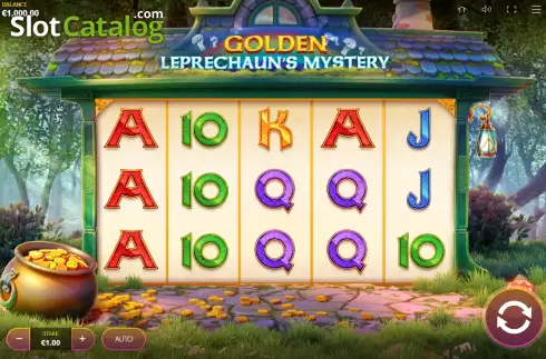 Οθόνη3. Golden Leprechaun's Mystery Κουλοχέρης