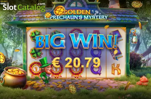 Οθόνη6. Golden Leprechaun's Mystery Κουλοχέρης
