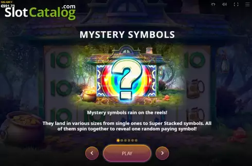 Οθόνη7. Golden Leprechaun's Mystery Κουλοχέρης