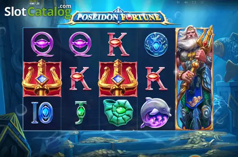 Οθόνη4. Poseidon Fortune (Cayetano Gaming) Κουλοχέρης