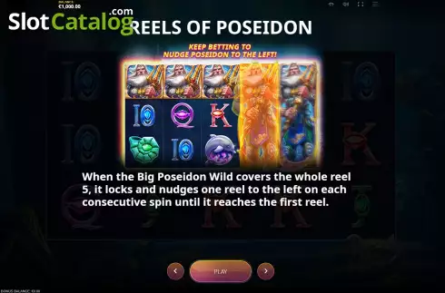 Οθόνη8. Poseidon Fortune (Cayetano Gaming) Κουλοχέρης