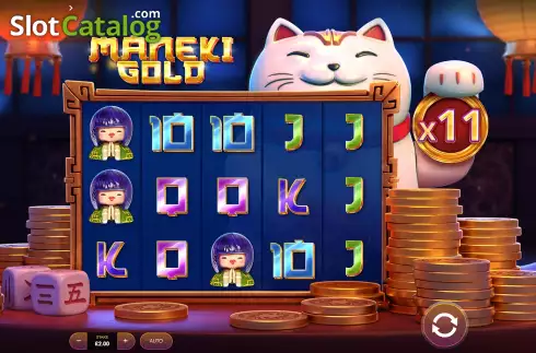 Οθόνη3. Maneki Gold Κουλοχέρης