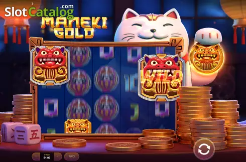 Οθόνη4. Maneki Gold Κουλοχέρης
