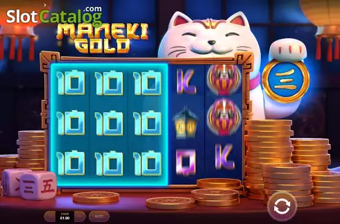 Οθόνη5. Maneki Gold Κουλοχέρης