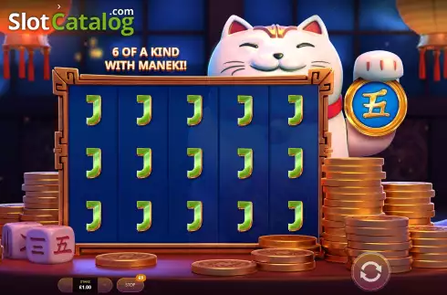 Οθόνη6. Maneki Gold Κουλοχέρης