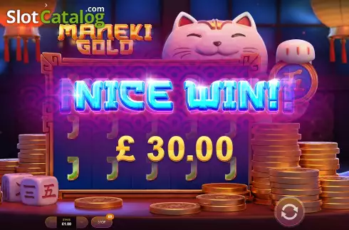 Οθόνη7. Maneki Gold Κουλοχέρης