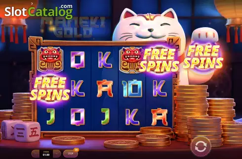 Οθόνη8. Maneki Gold Κουλοχέρης