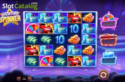 Οθόνη3. Showtime Spinner Κουλοχέρης 