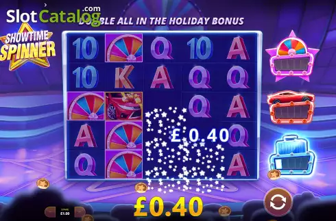 Οθόνη5. Showtime Spinner Κουλοχέρης 