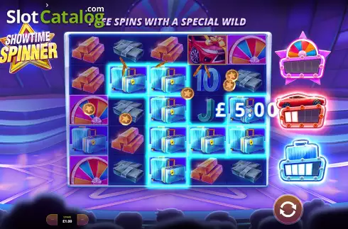 Οθόνη6. Showtime Spinner Κουλοχέρης 