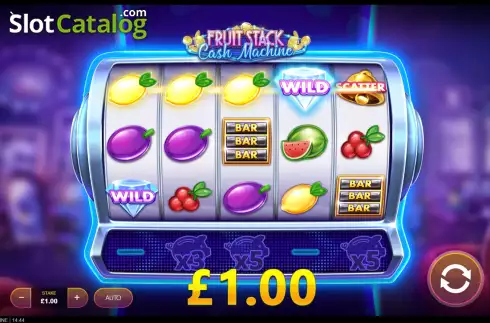 Οθόνη3. Fruit Stack Cash Machine Κουλοχέρης