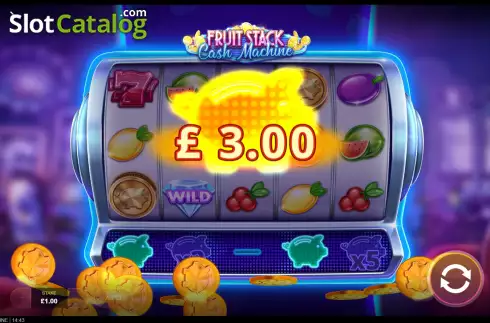 Οθόνη4. Fruit Stack Cash Machine Κουλοχέρης