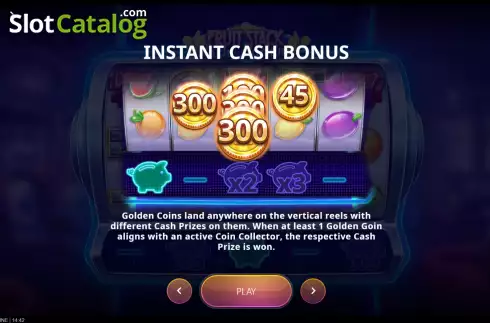 Οθόνη5. Fruit Stack Cash Machine Κουλοχέρης
