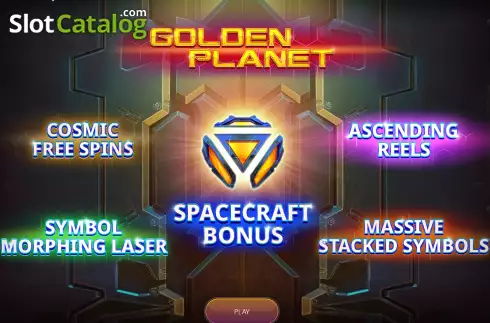 Οθόνη2. Golden Planet (Cayetano Gaming) Κουλοχέρης