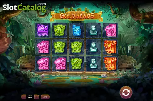 Οθόνη2. Goldheads Κουλοχέρης 