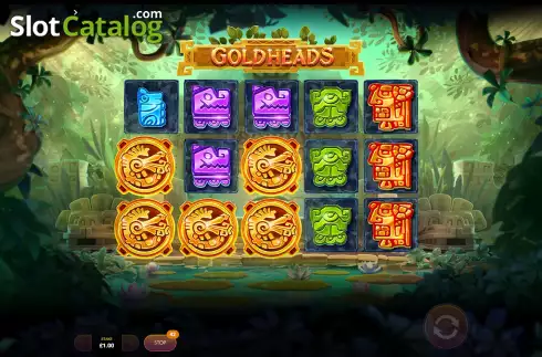 Οθόνη8. Goldheads Κουλοχέρης 